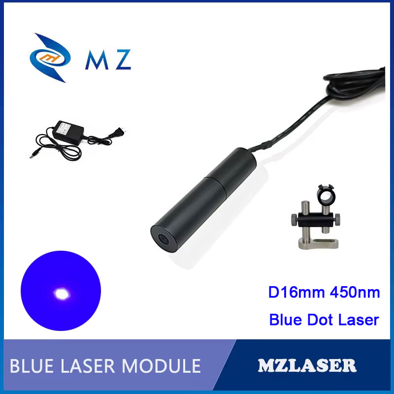 Industrial Laser Supply - Modul Dioda Laser Titik Biru 450nm