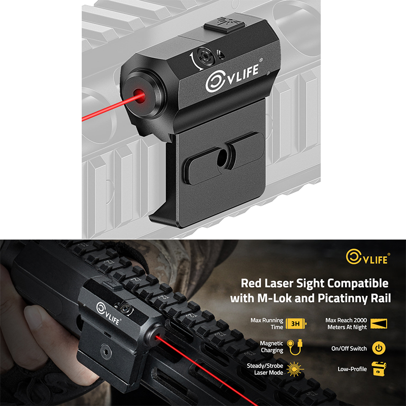 Industrial Laser Pointer - CVLIFE Rifle Red/Green Laser Beam Sight