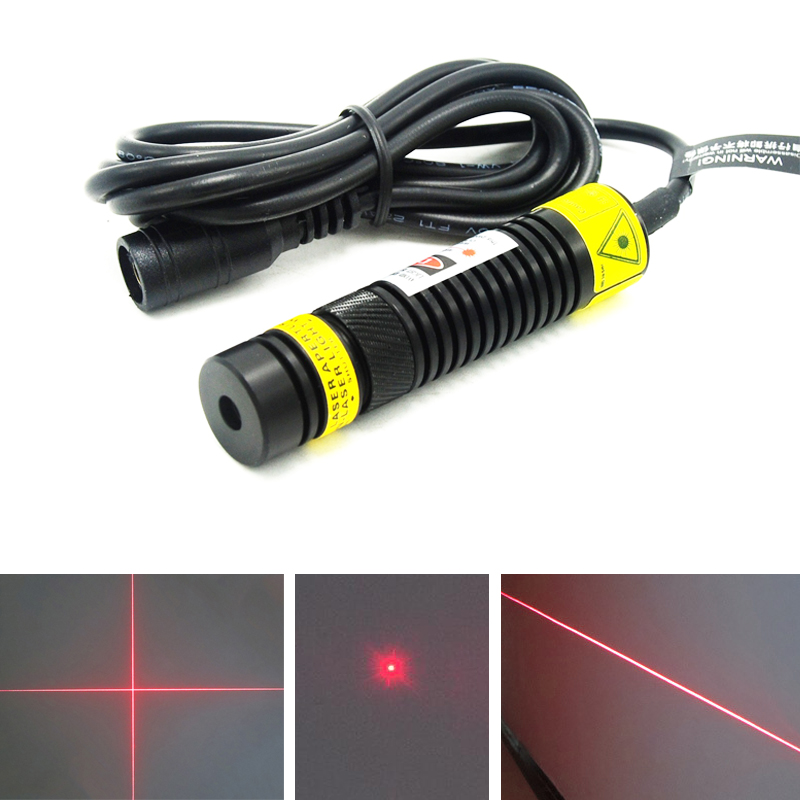 Industrial Laser Line - Modul Laser merah, 650nm 50mW 100mW
