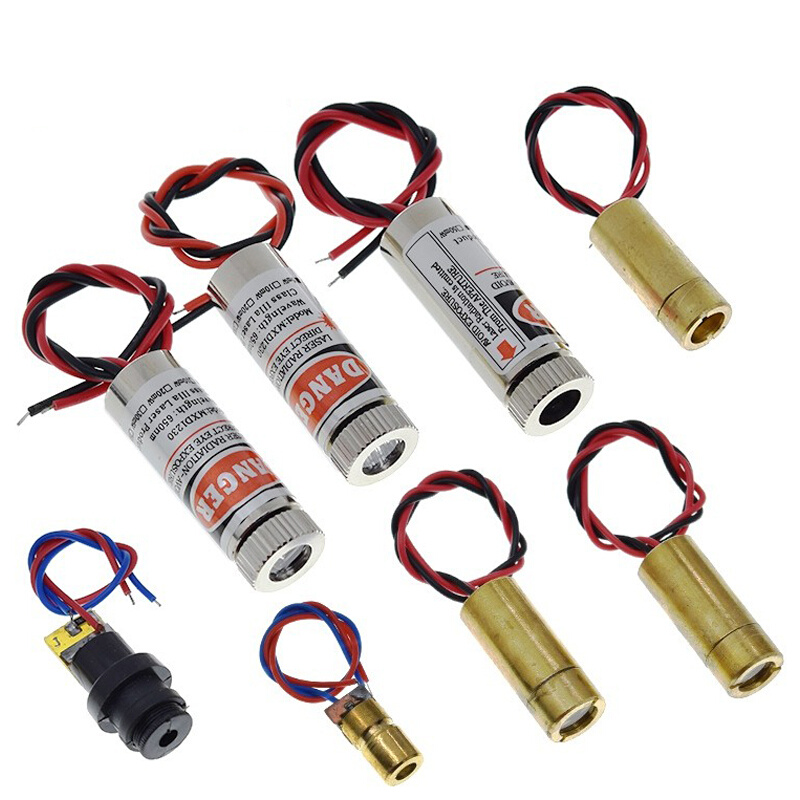 Industrial Laser Line - Modul Laser lintas titik/garis/titik merah 650nm
