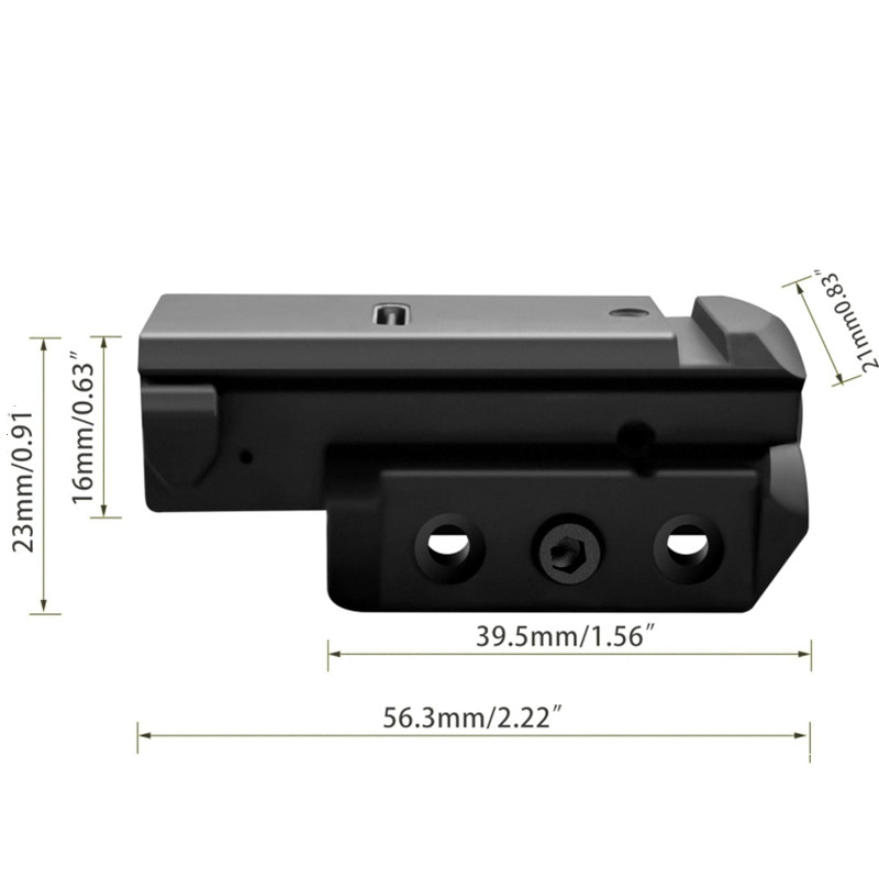 Industrial Laser Pointer - Titik Merah/Hijau/Biru USB Isi Ulang untuk