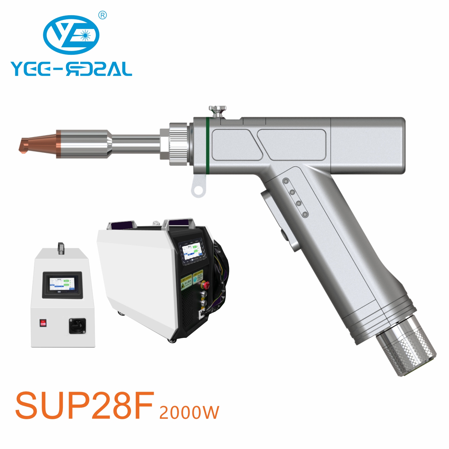 Industrial Grade Laser Welder - BARU 2000W SUP28T Kepala Las Laser