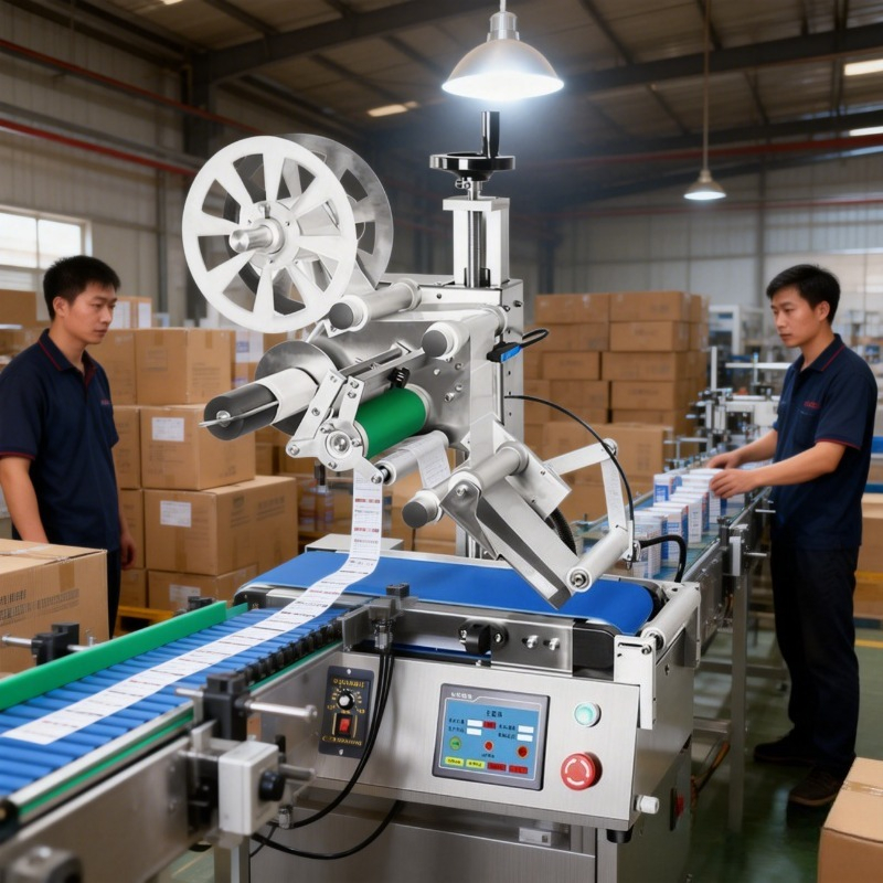 Industrial Print & Laser Inc - Mesin Industri Mesin Pelabel Datar Otomatis