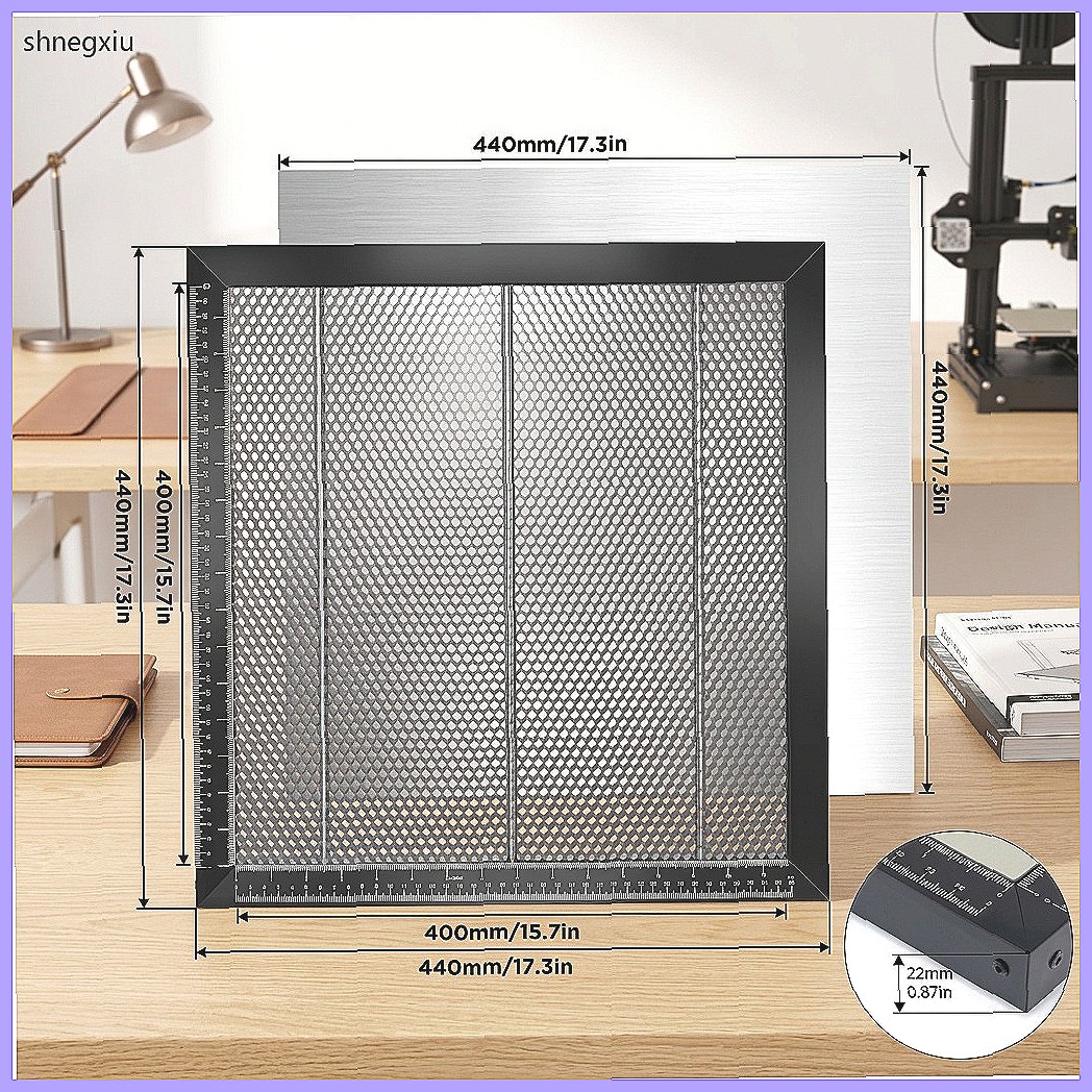 Honeycomb Laser Bed - Tempat Kerja Laser Honeycomb 440x440mm, Panel