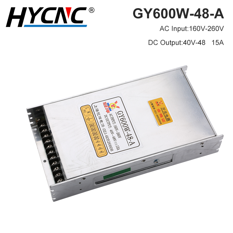 Industrial Laser Supply - GY600W-48-A, saklar daya 600W 12A CNC