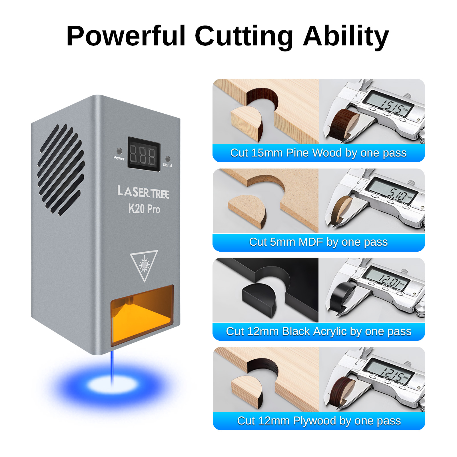 POHON LASER 10W 20W 30W 40W Ke - Industrial Laser Engraver ulasan dan harga