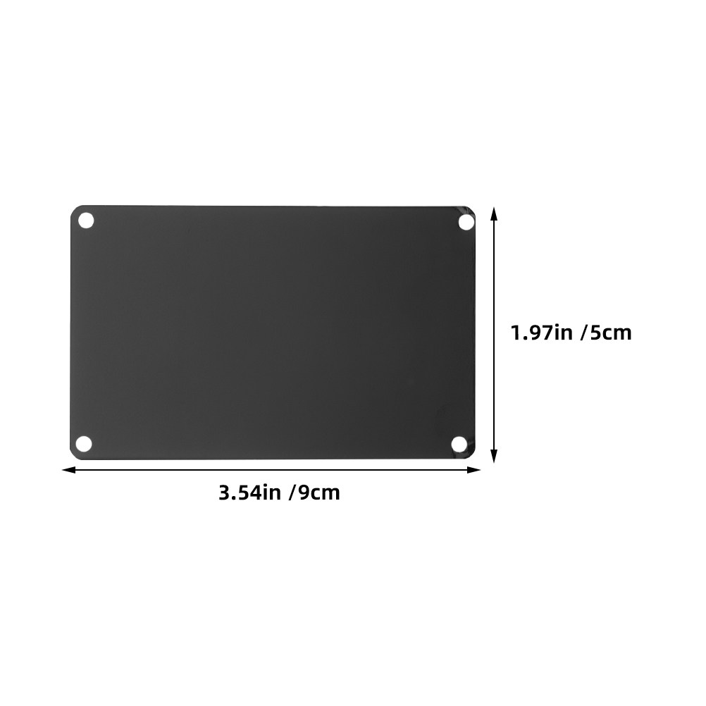 10 Buah Pelat Aluminium Tanda  - Industrial Print & Laser Inc ulasan dan harga
