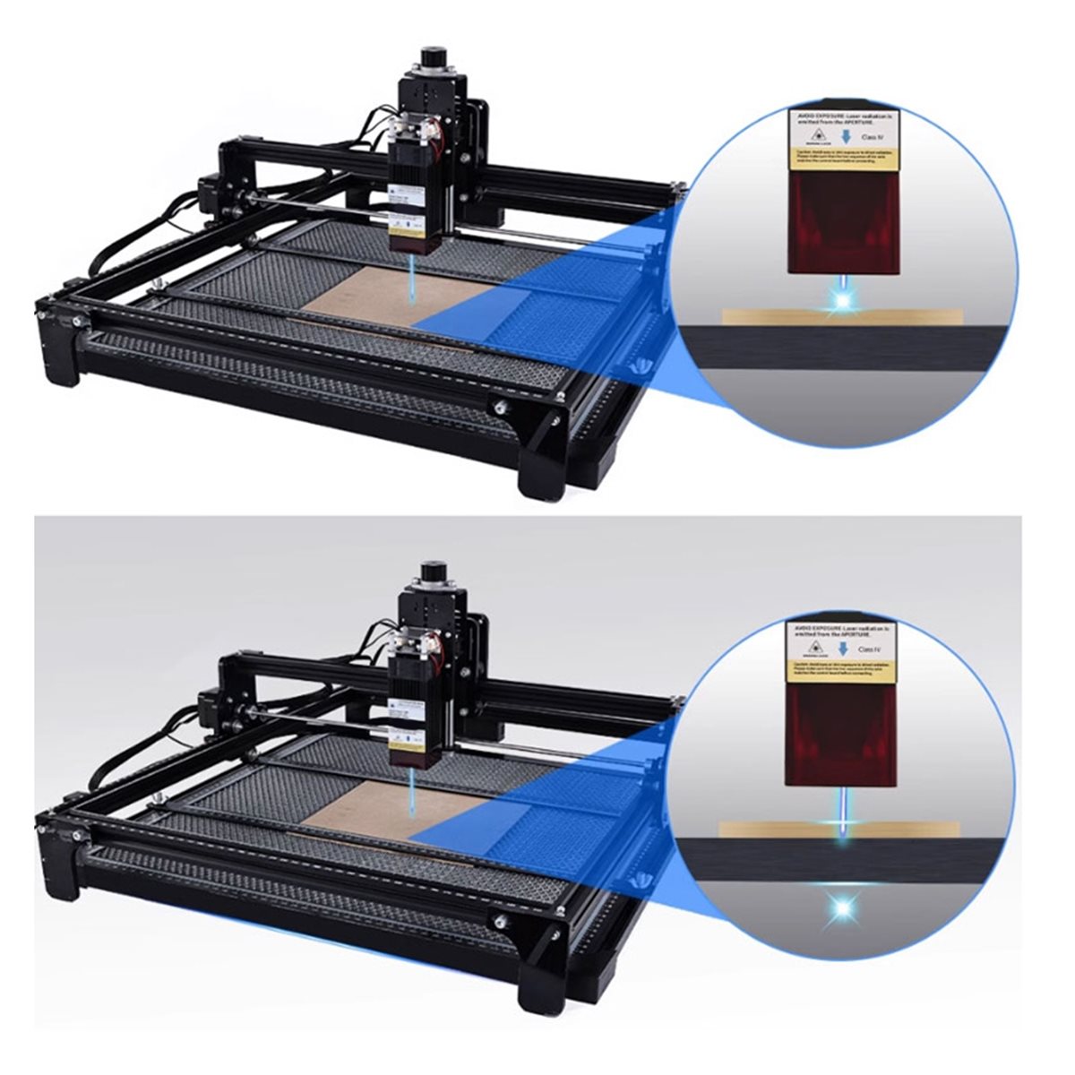 Meja Kerja Sarang Lebah Laser  - Honeycomb Laser Bed ulasan dan harga