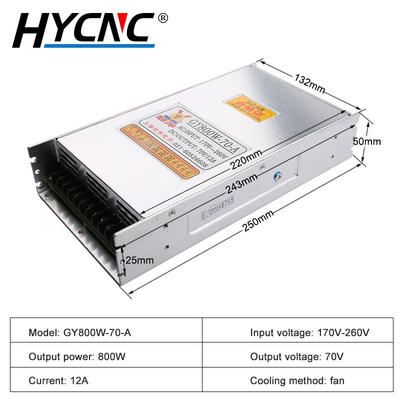 GY800W-70-A Penggerak Motor 70 - Industrial Laser Supply ulasan dan harga