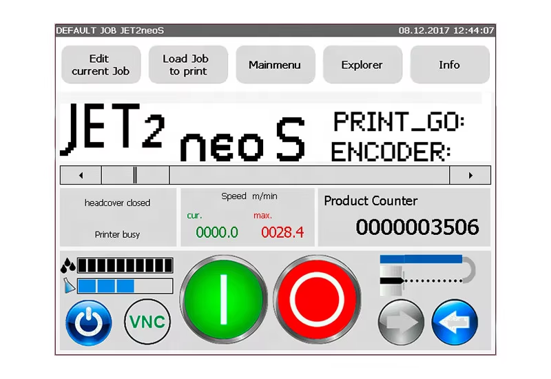 Printer Inkjet Kontinu Leibing - Industrial Print & Laser Inc ulasan dan harga