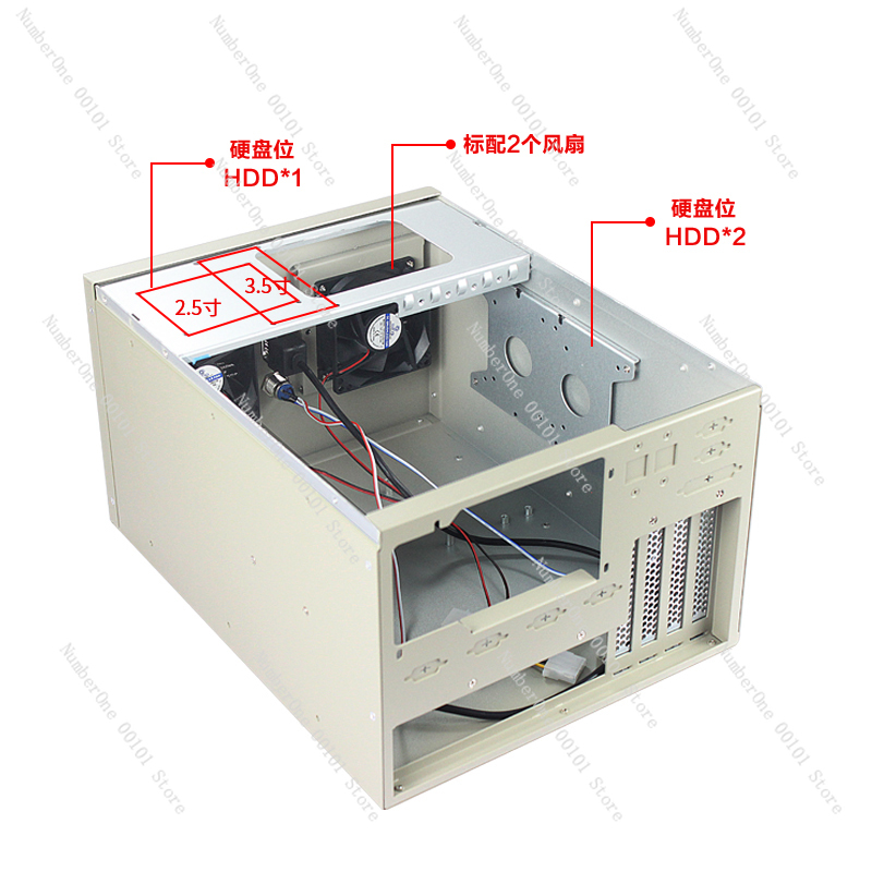 Casing Kontrol Industri 4-Slot - Industrial Laser Supply ulasan dan harga