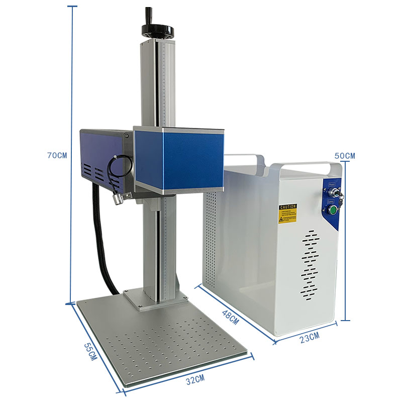 Bluetimes 35W CO2 RF Mesin Pen - Industrial Laser Marking Machine ulasan dan harga