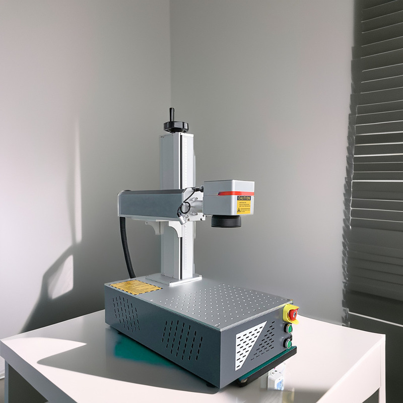 Mesin Penanda Laser Serat Loga - Industrial Laser Engraver ulasan dan harga