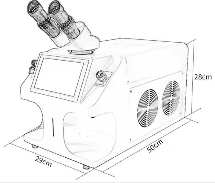 Mesin Las Laser YAG Mini Deskt - Industrial Yag Laser ulasan dan harga