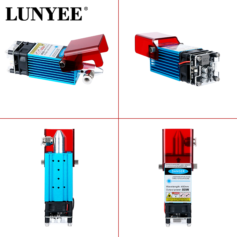LUNYEE Modul Laser 80W 40W den - Industrial Laser Engraver ulasan dan harga