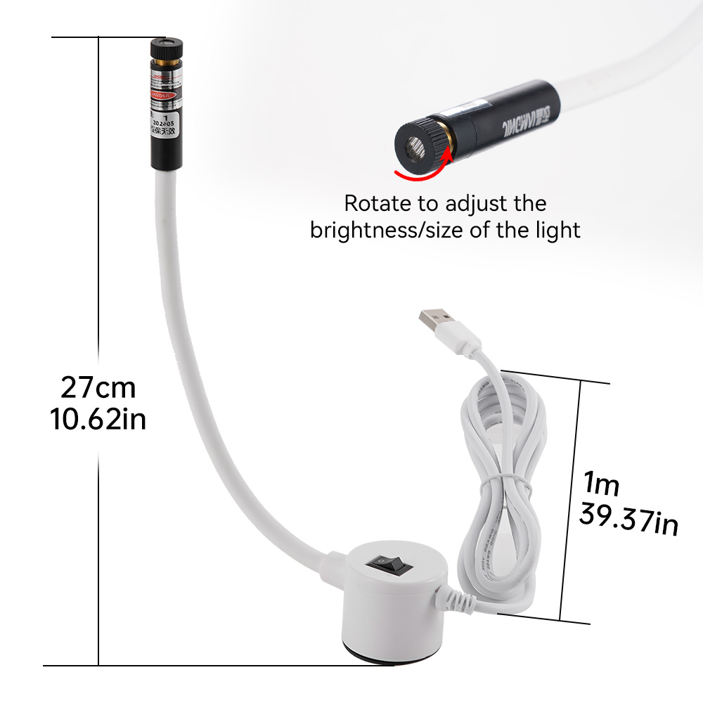 Lampu Laser merah berdaya USB  - Industrial Laser Line ulasan dan harga