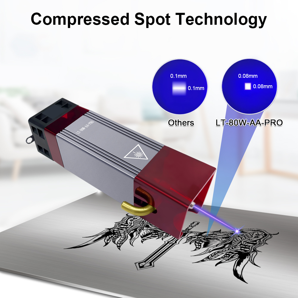LASER TREE Pro 80W CNC Laser H - Industrial Laser Engraver ulasan dan harga