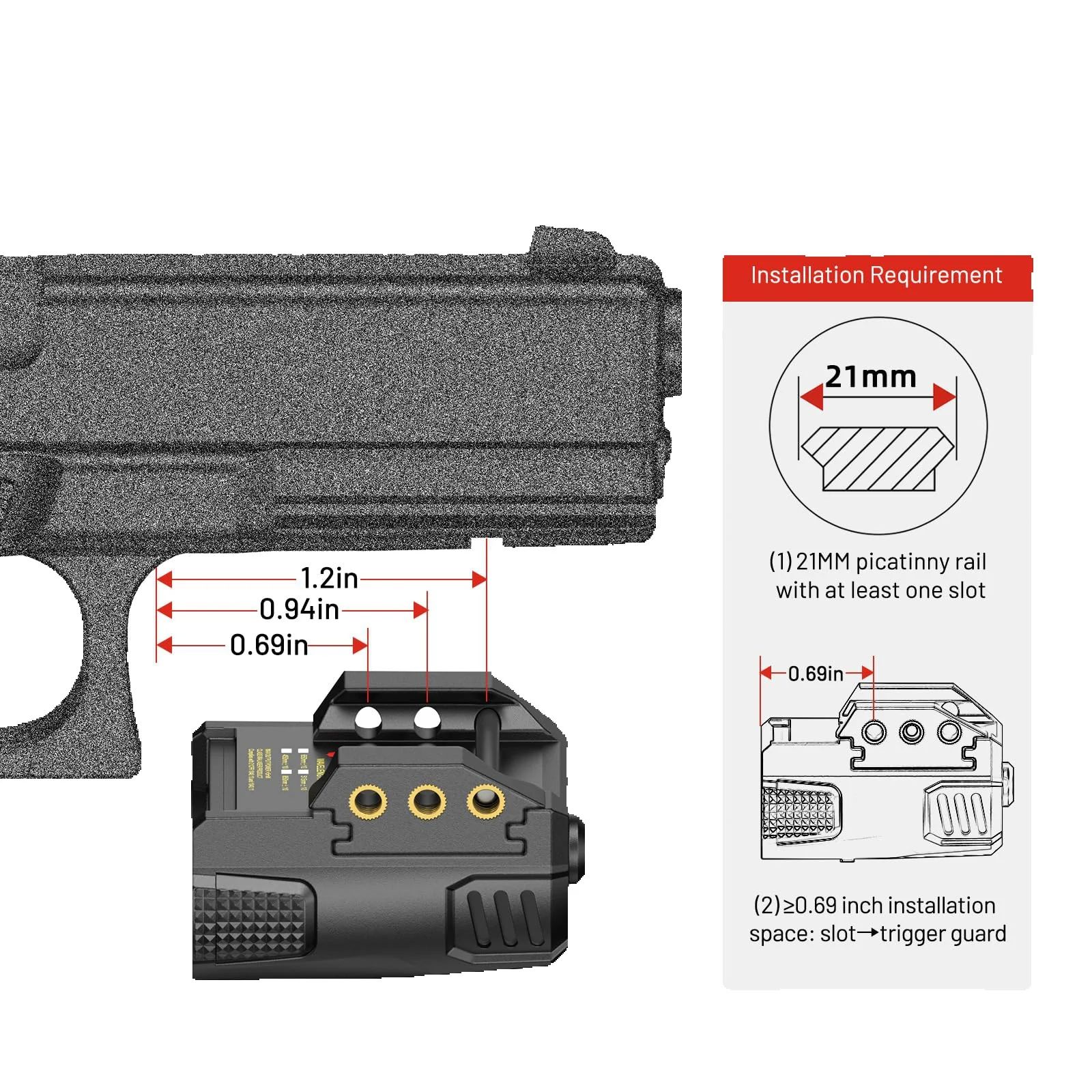 EZshoot Compact Laser Sight Gr - Industrial Laser Pointer ulasan dan harga