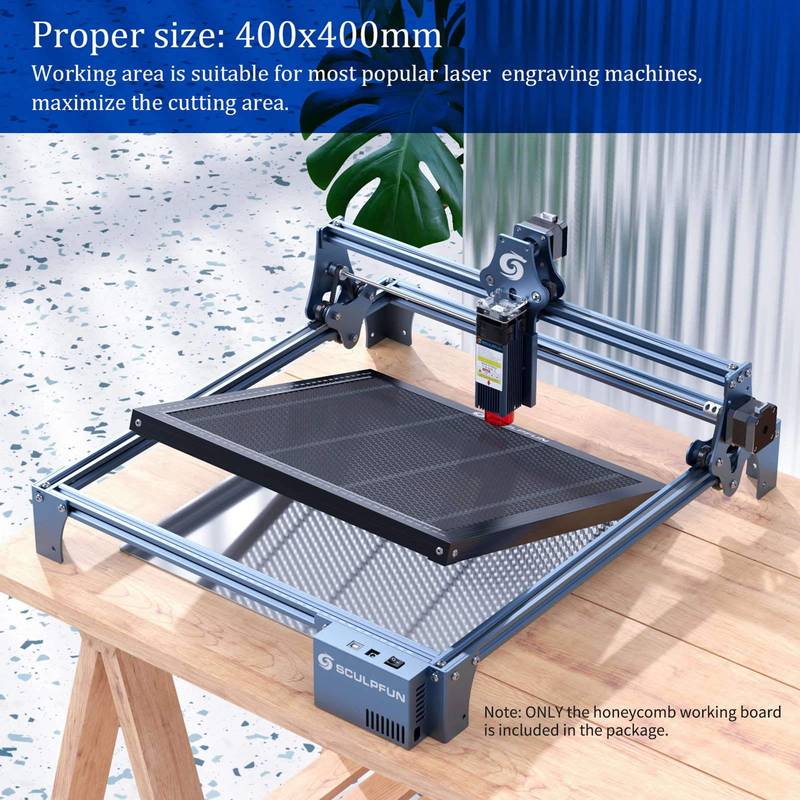 Meja Kerja Sarang Lebah Tempat - Honeycomb Laser Bed ulasan dan harga