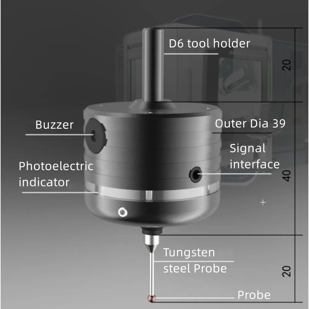 Mach3 3D Edge-Finding CNC 3D T - Z Axis Cnc Touch Probe ulasan dan harga