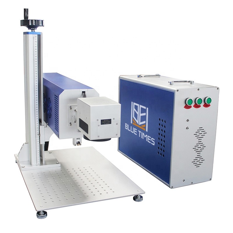 Bluetimes 35W CO2 RF Mesin Pen - Industrial Laser Marking Systems ulasan dan harga